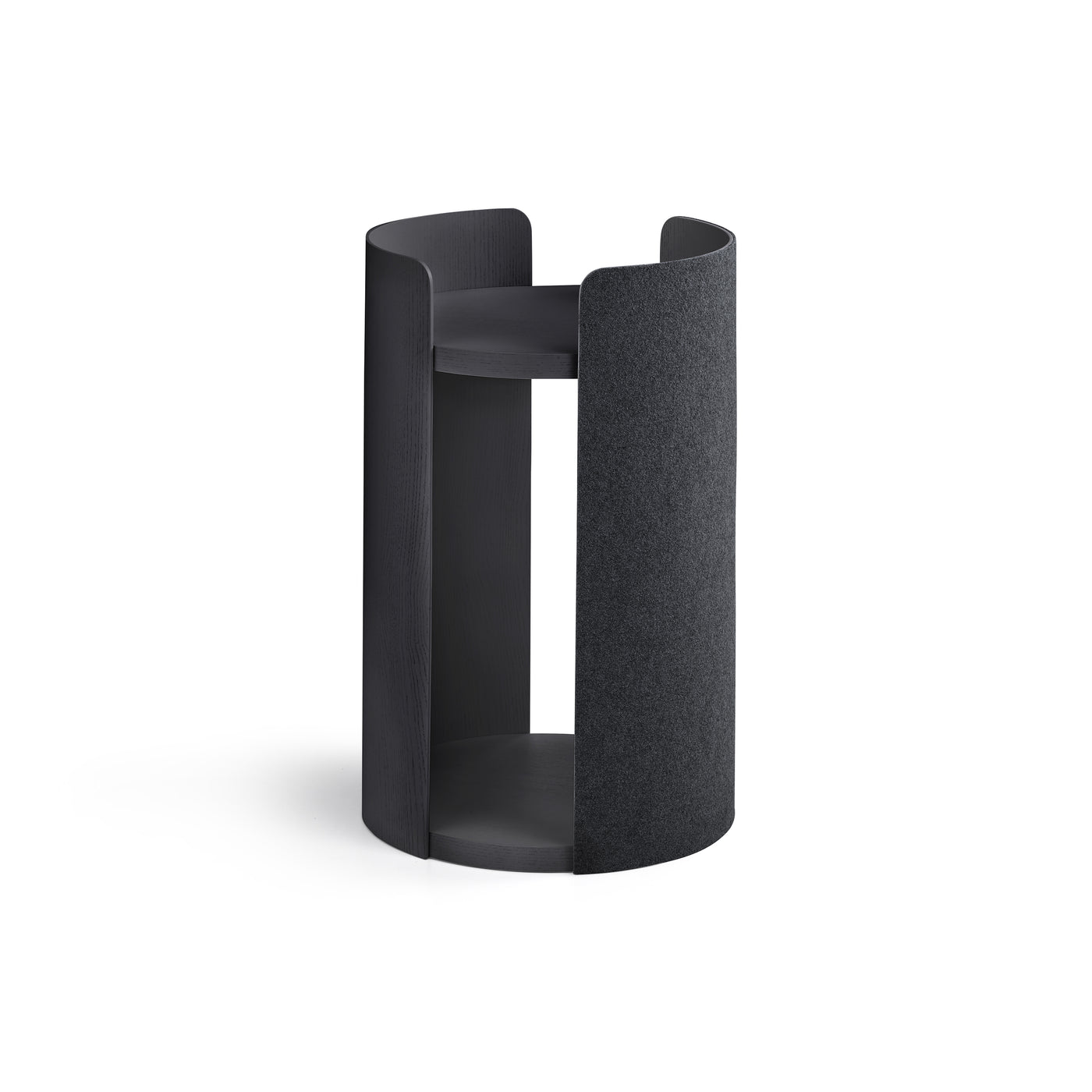 Torre Cat Tower, Ash Black Stained/Felt Black