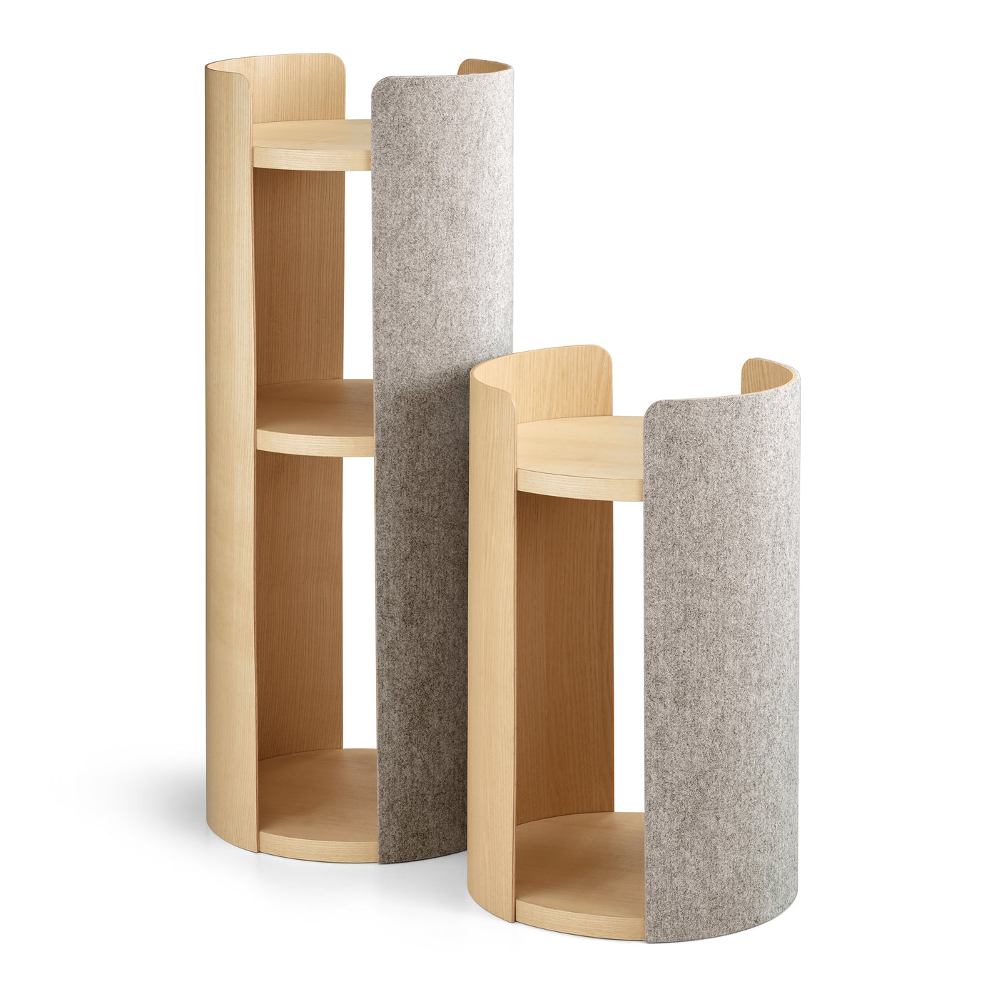 Torre Cat Tower, Ash Natural/Felt Beige