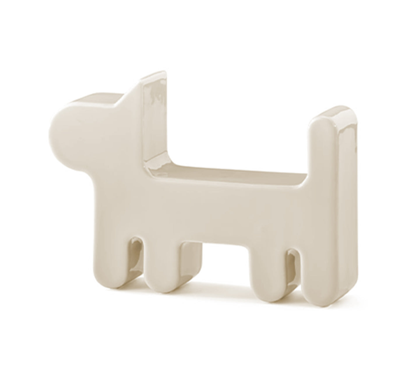 Gatto Decorative Figure, Nougat