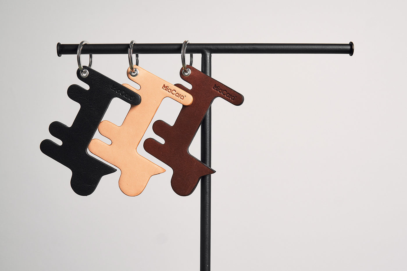 Chiave Gatto Key Chain, Black