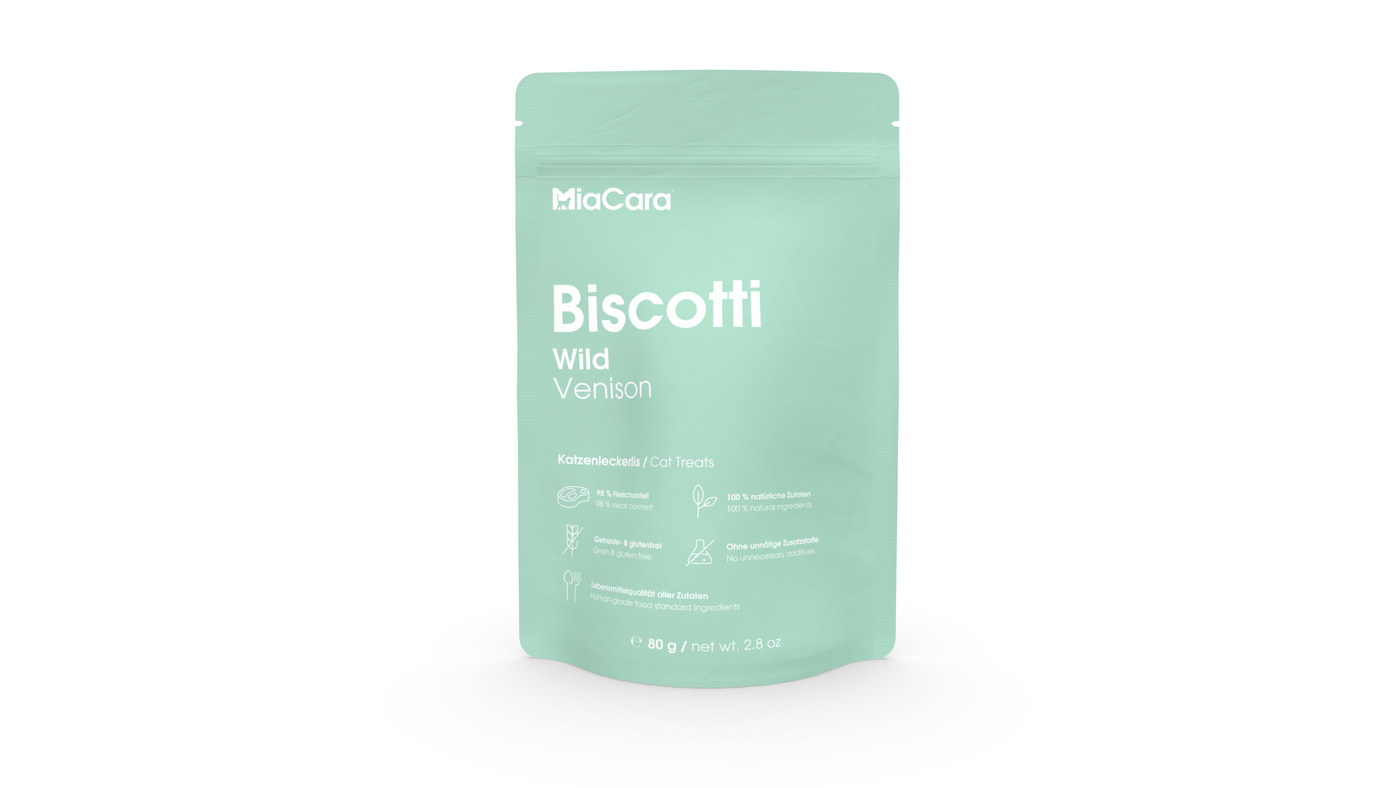 Biscotti Cat Treats, Venison
