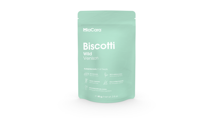 Biscotti Cat Treats, Venison