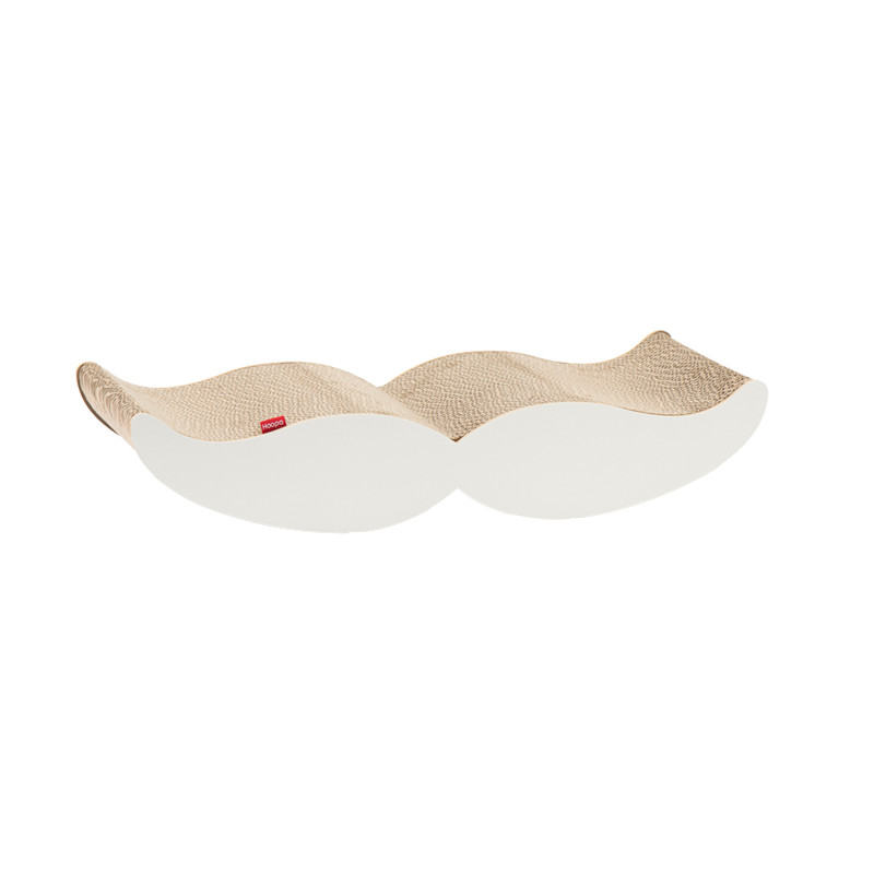 Moustache Scratcher in White