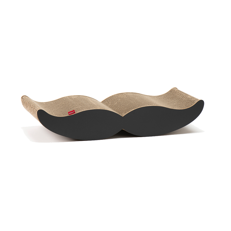 Moustache Scratcher in Black