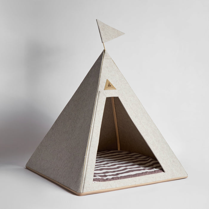 Nooee Bailey felt cat teepee, M size