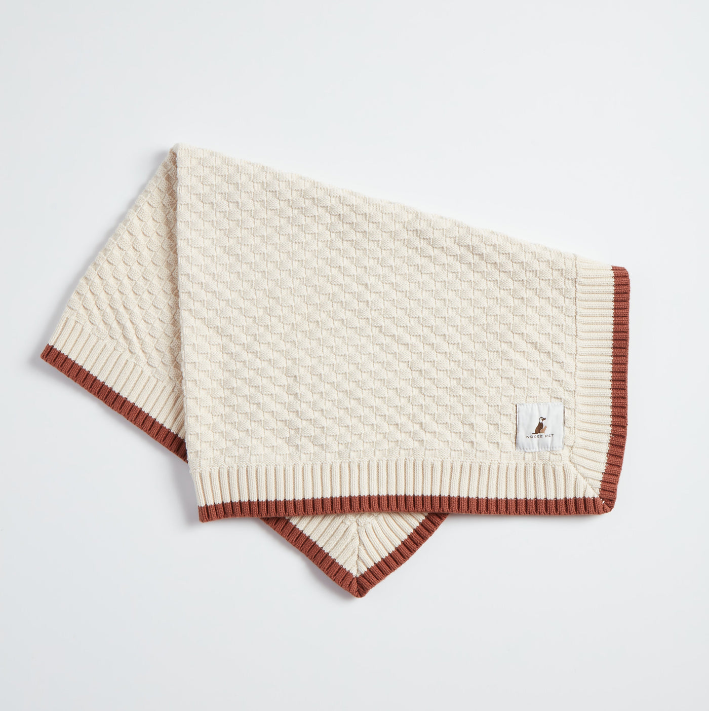 Nooee Cory organic cotton cat blanket