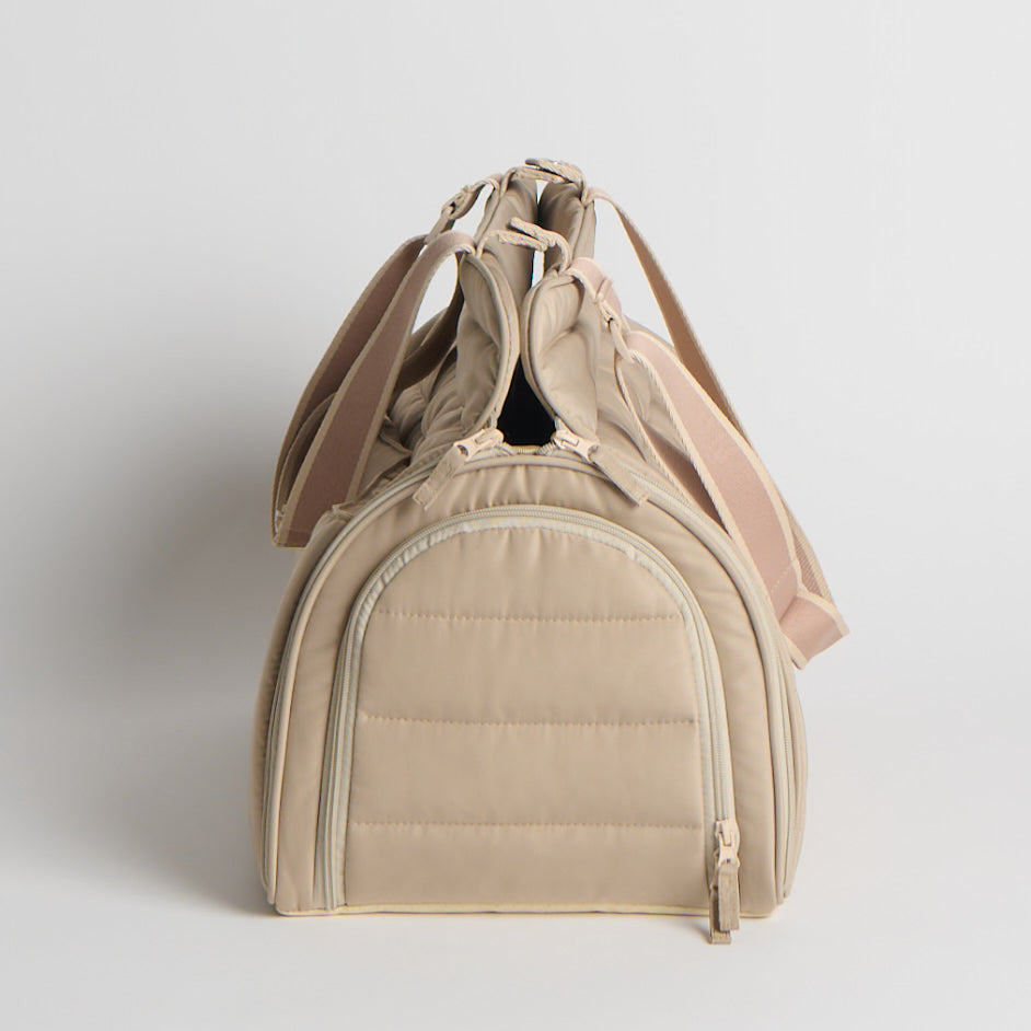 Nooee Oliver quilted cat carrier travel bag