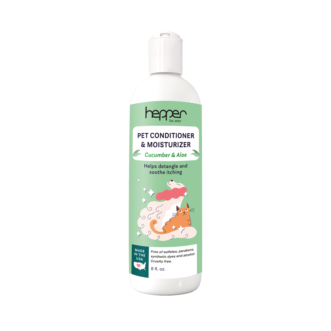 Hepper Pet Conditioner (Cucumber & Aloe) by Hepper