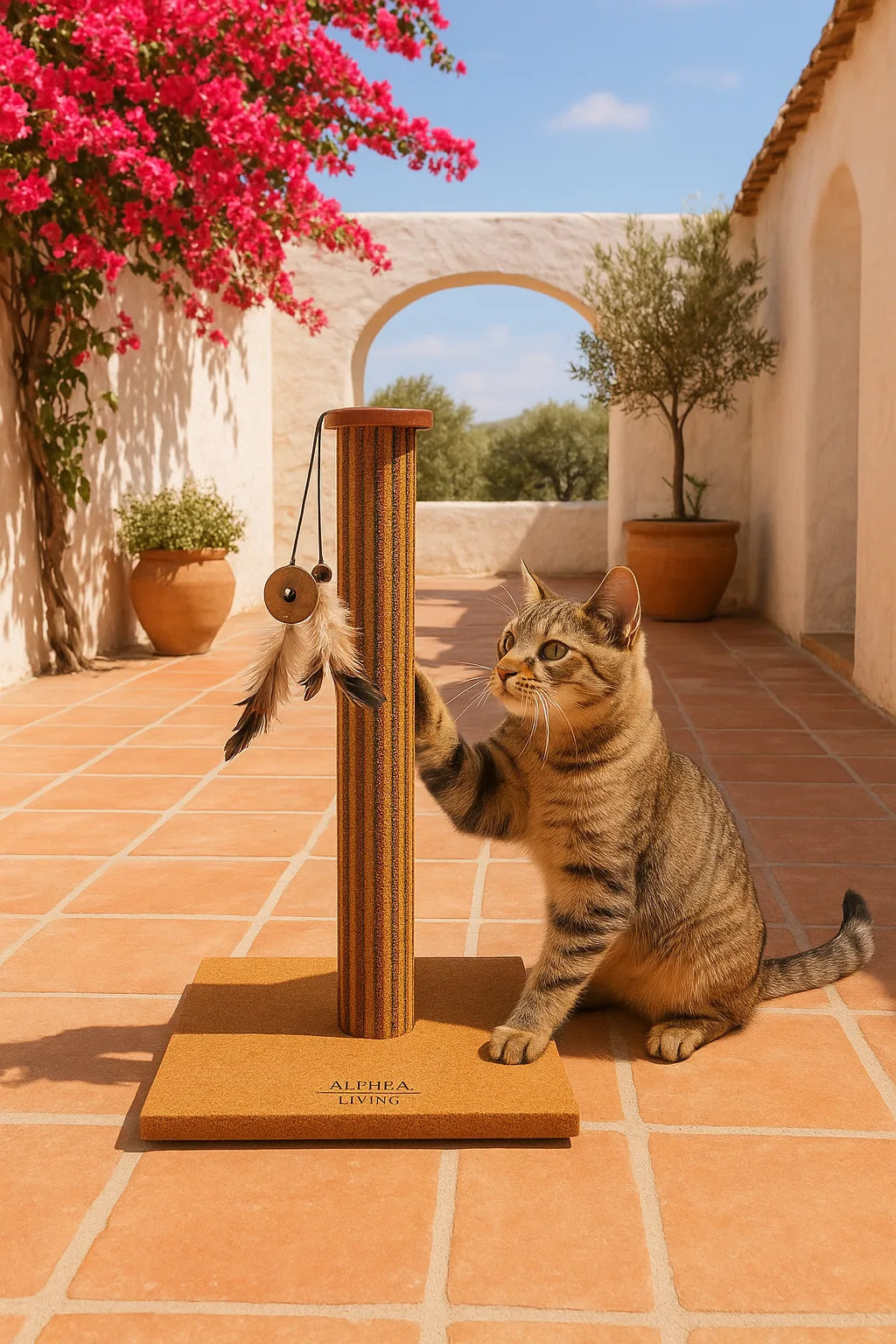 Brisa Cork Scratching Post, view 8