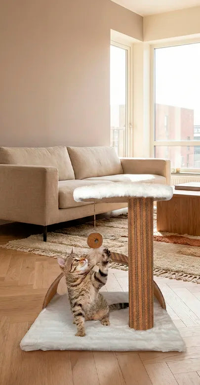 Estela Interactive Cork Scratching Post, view 3