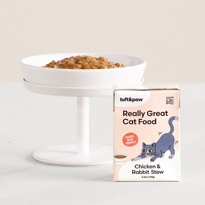 Really Great high-protein wet cat food cans