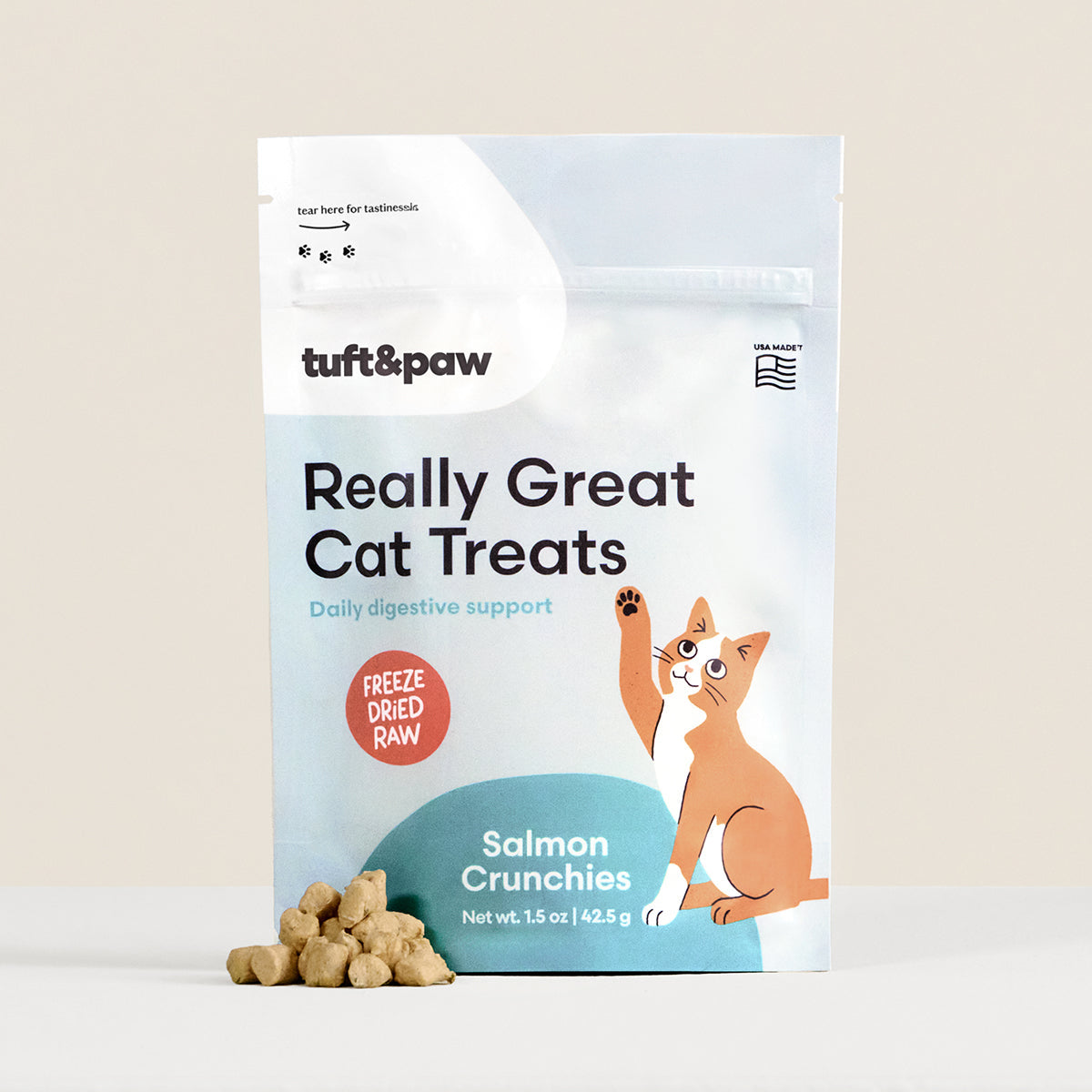 Really Great freeze-dried salmon cat treats