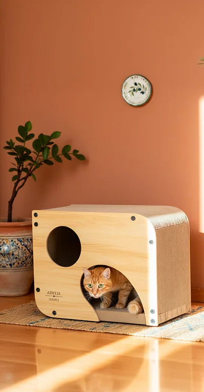 Carabela Nest Cat Scratcher by Althea Living