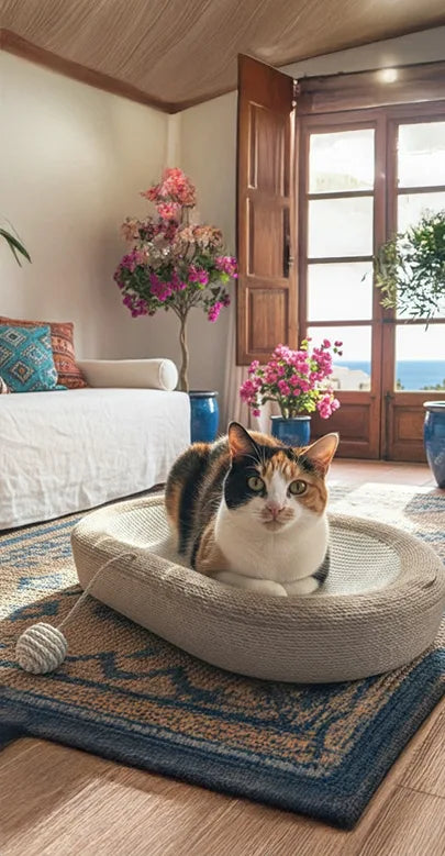 Isla Sisal Bowl Cat Scratcher by Althea Living