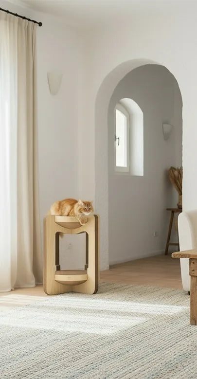 Torre Vigia Cat Scratcher Tower, view 3