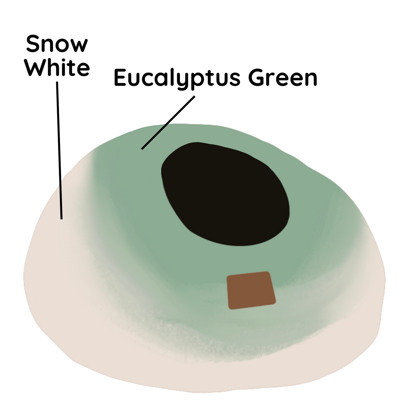 Burst Cat Cave, Round, a felted wool cat cave bed by Fuzzy Cove