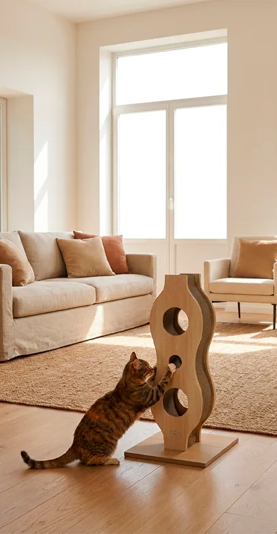 Oceano Cat Scratching Tower, view 4