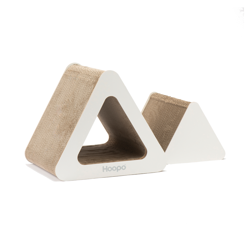 Triangle Scratcher in White