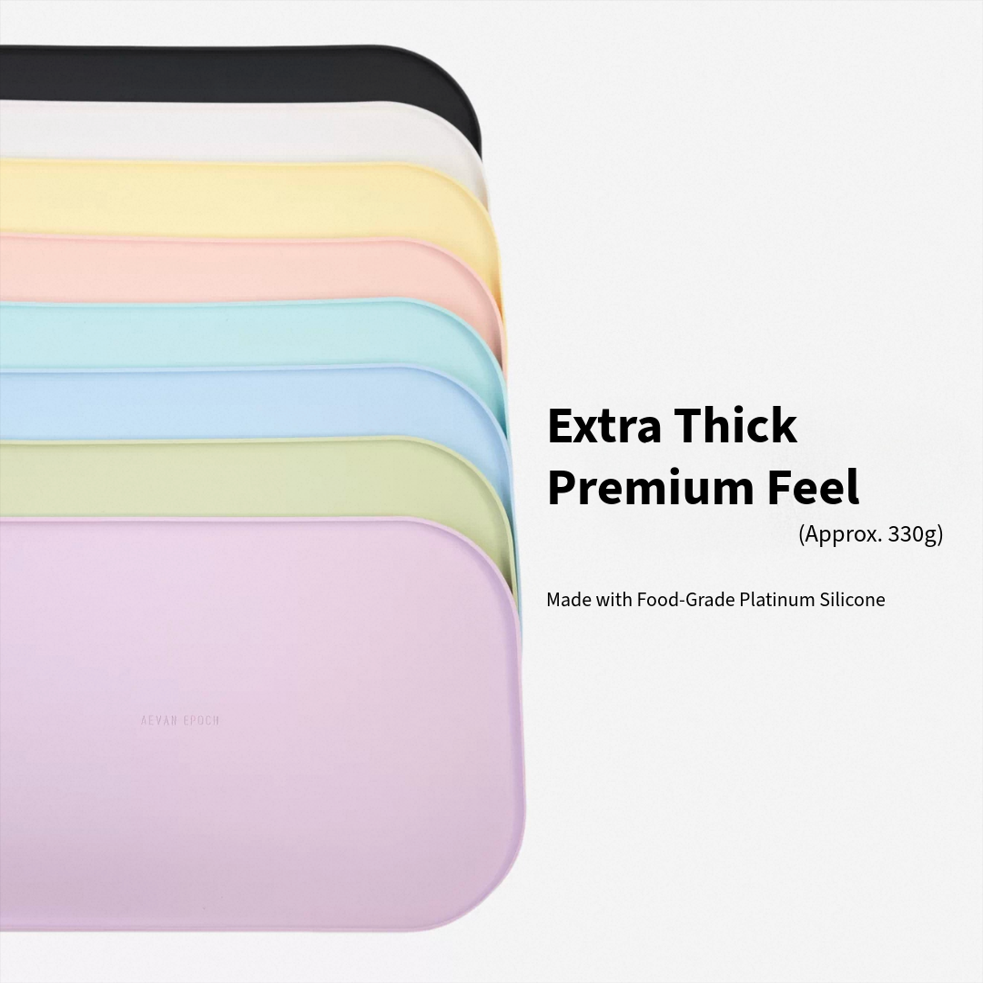 Aevan Epoch silicone cat feeding mat with raised edges