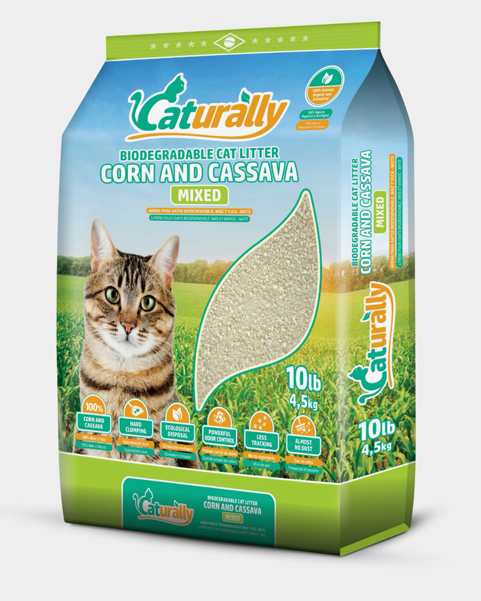Cassava and Corn Clumping Cat Litter