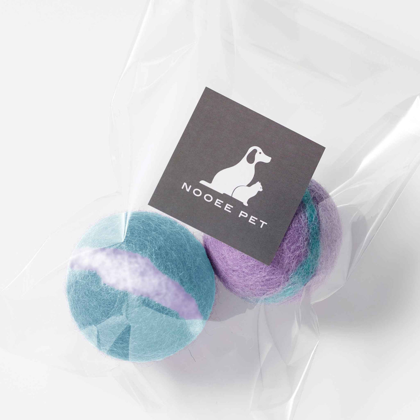 Nooee handmade wool cat toy balls, 5CM
