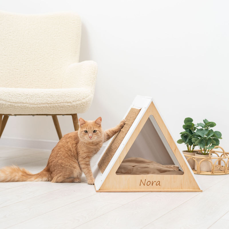 Stylish Wooden Cat Houses