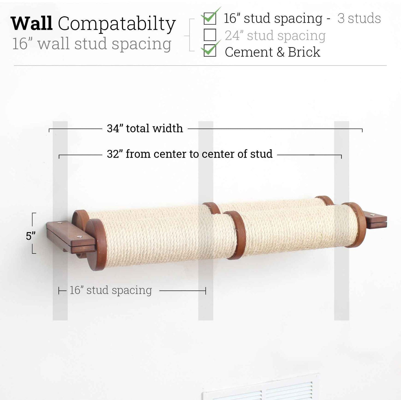 Horizontal Scratching Post