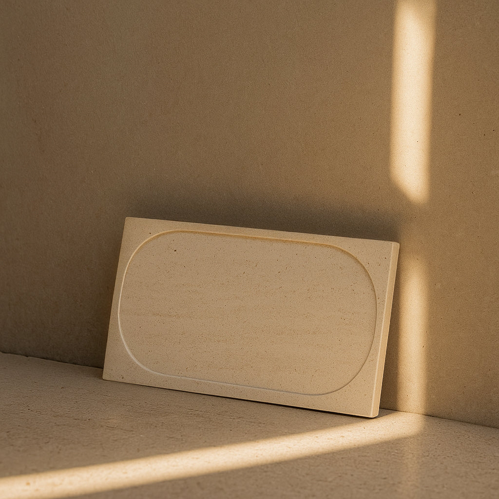 Heizer Stone Tray, view 2