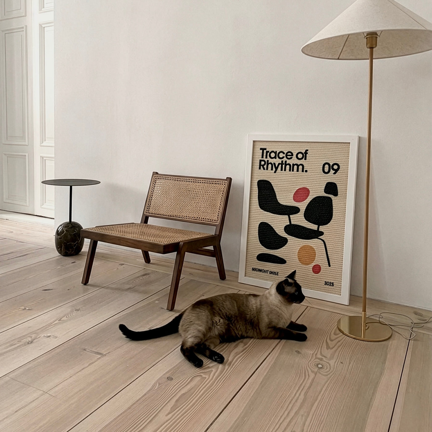 Trace of Rhythm Art Poster Cat Scratcher, view 6