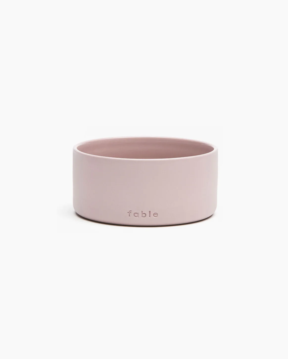 Fable weighted ceramic cat bowl