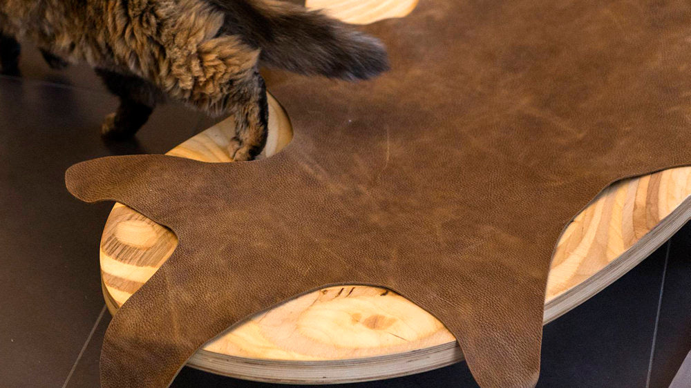 Baie Cowhide Rug for Dune by Brando, view 2