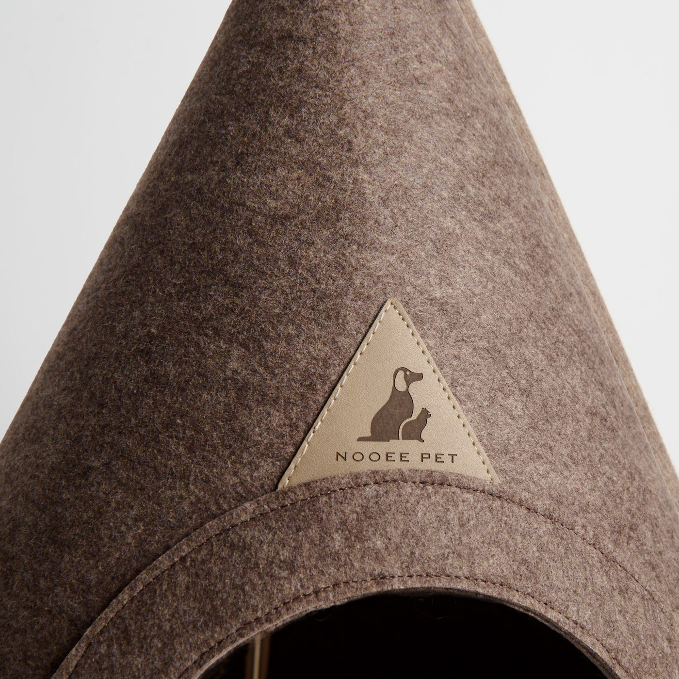 Nooee  felt cat cave in Brown