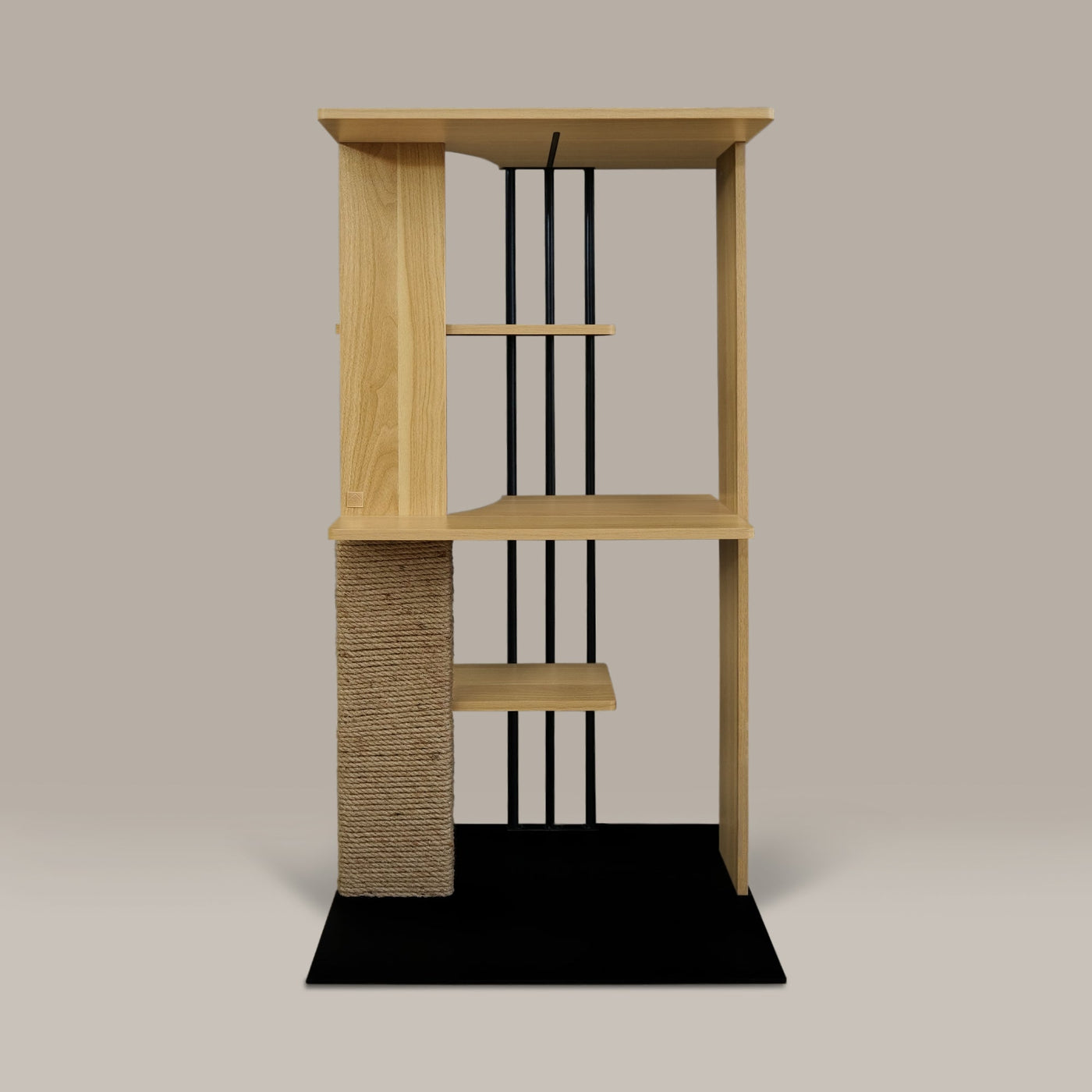 Cali Cat Tree Floor Lamp by 4Cats & Dogs, Oak