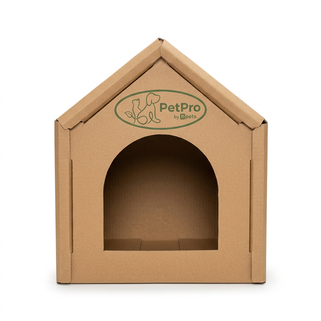 Cardboard Cat House, Small by Designer Pet, view 2