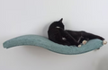 Wave Cat Wall Shelf, 95 cm Symmetrical Right