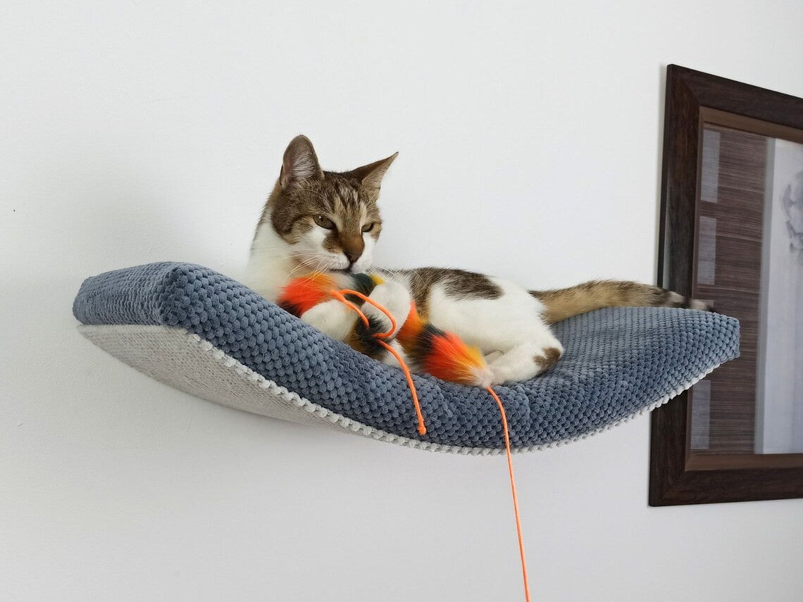 Arcing Haven Cat Wall Shelf, 60 cm by Cat's Atelier, view 5