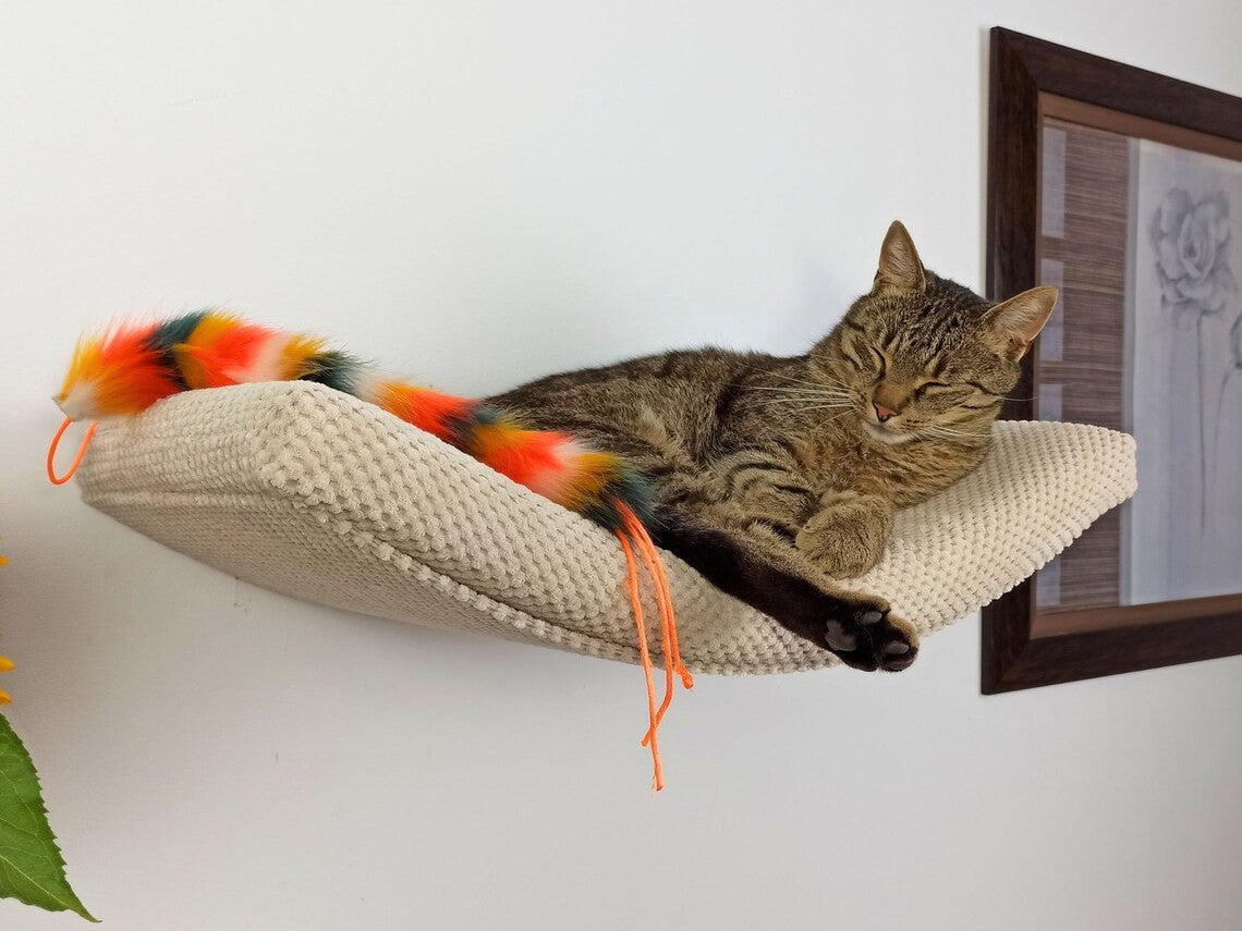Arcing Haven Cat Wall Shelf, 60 cm by Cat's Atelier, view 6
