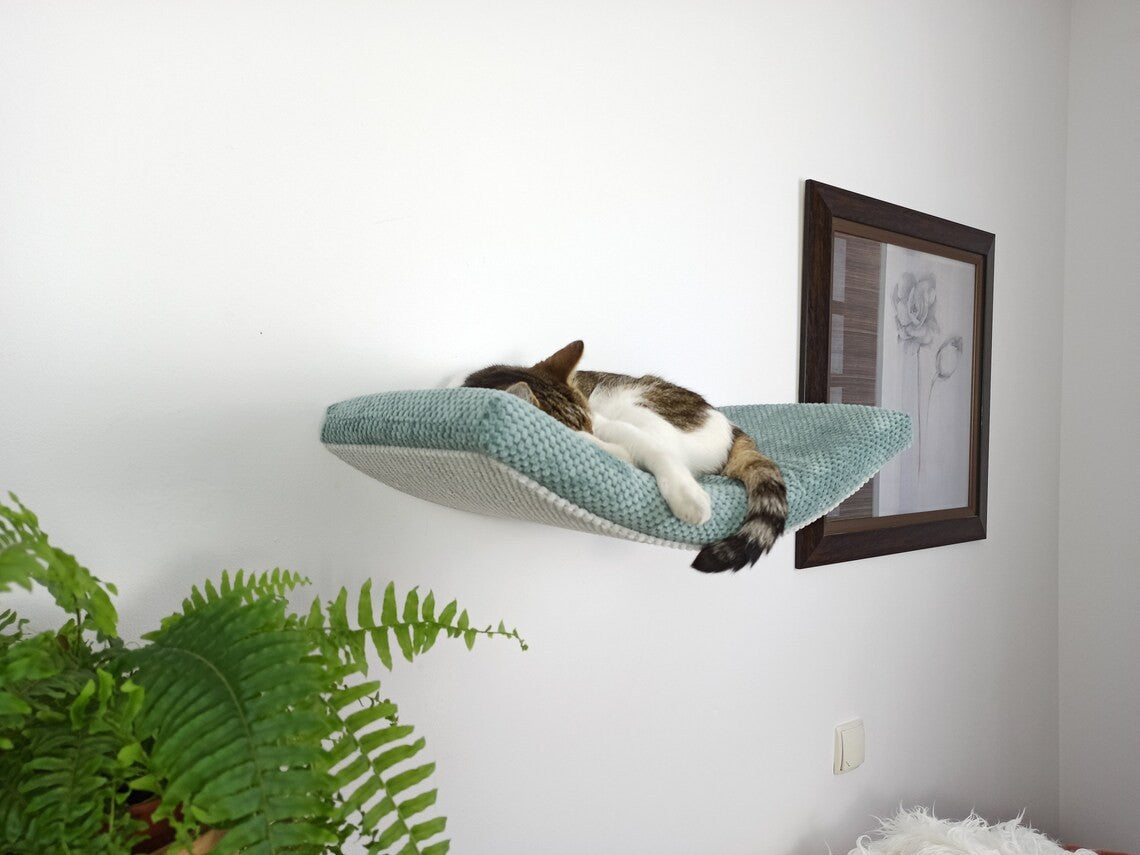 Arcing Haven Cat Wall Shelf, 75 cm by Cat's Atelier, view 14