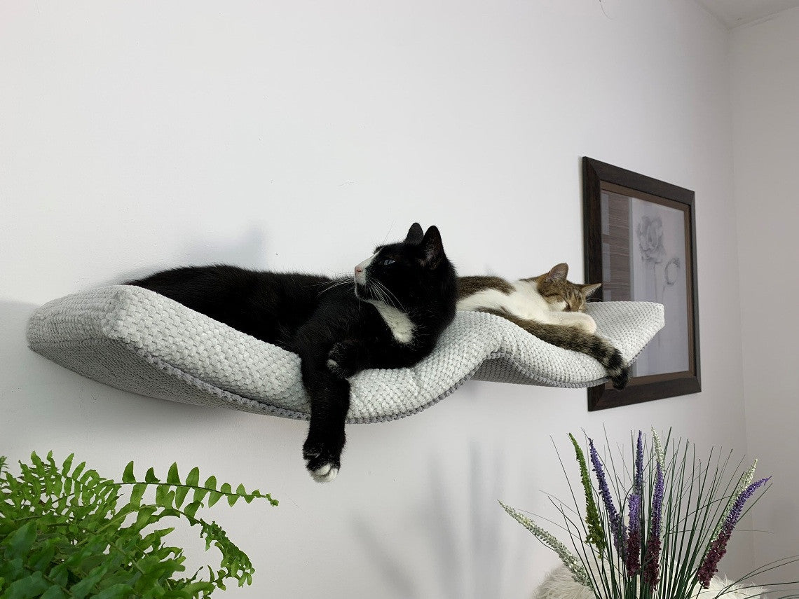 Double Arch Haven Cat Wall Shelf, 100 cm by Cat's Atelier, view 6