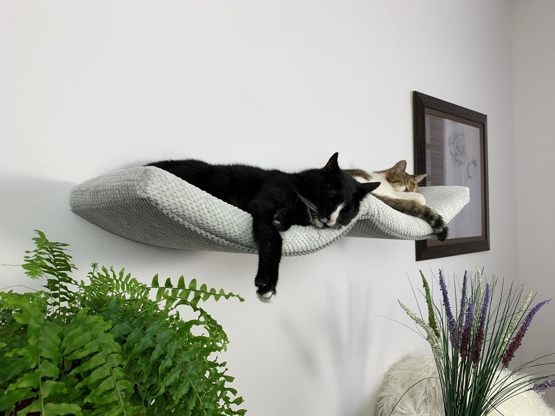 Double Arch Haven Cat Wall Shelf, 100 cm by Cat's Atelier, view 4
