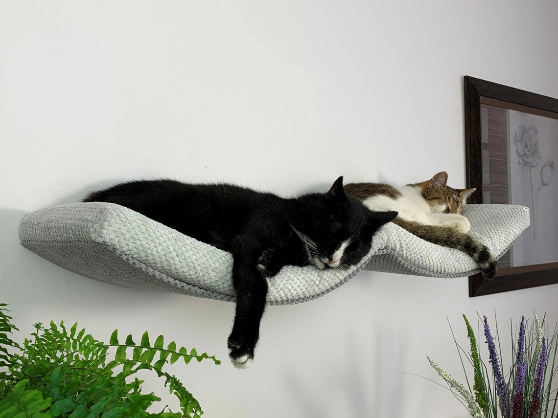 Double Arch Haven Cat Wall Shelf, 100 cm by Cat's Atelier, view 5
