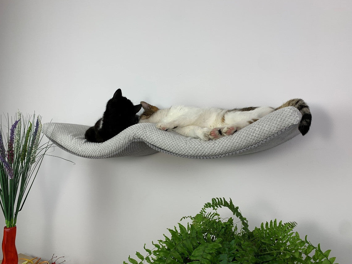 Double Arch Haven Cat Wall Shelf, 100 cm by Cat's Atelier, view 7