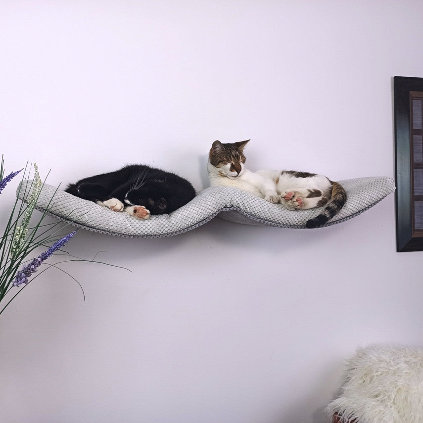 Double Arch Haven Cat Wall Shelf, 100 cm by Cat's Atelier, view 9