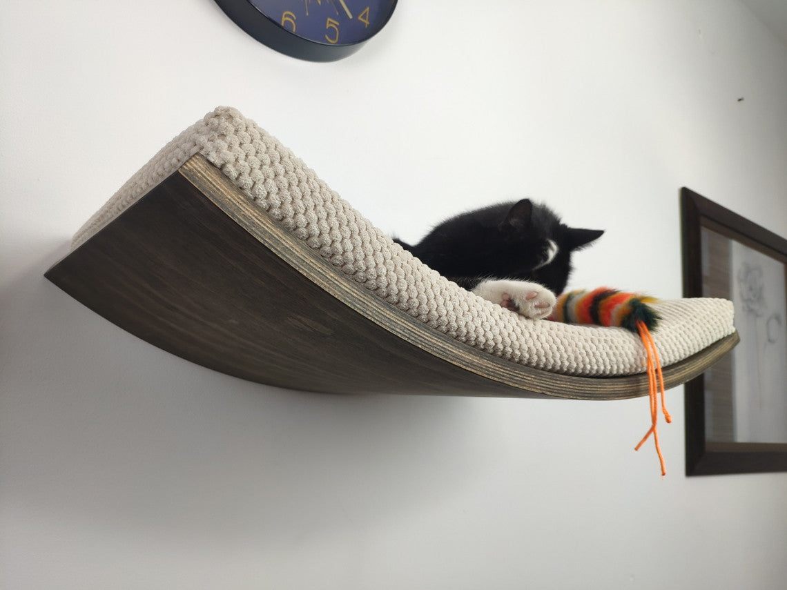 Softly Shaped Cat Wall Shelf, 60 cm by Cat's Atelier, view 8