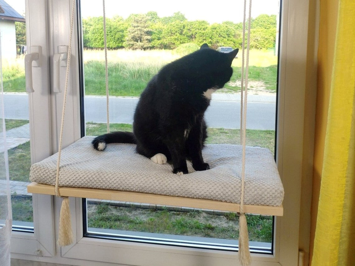 Sunny Spot Cat Window Shelf, 75 cm by Cat's Atelier, view 4
