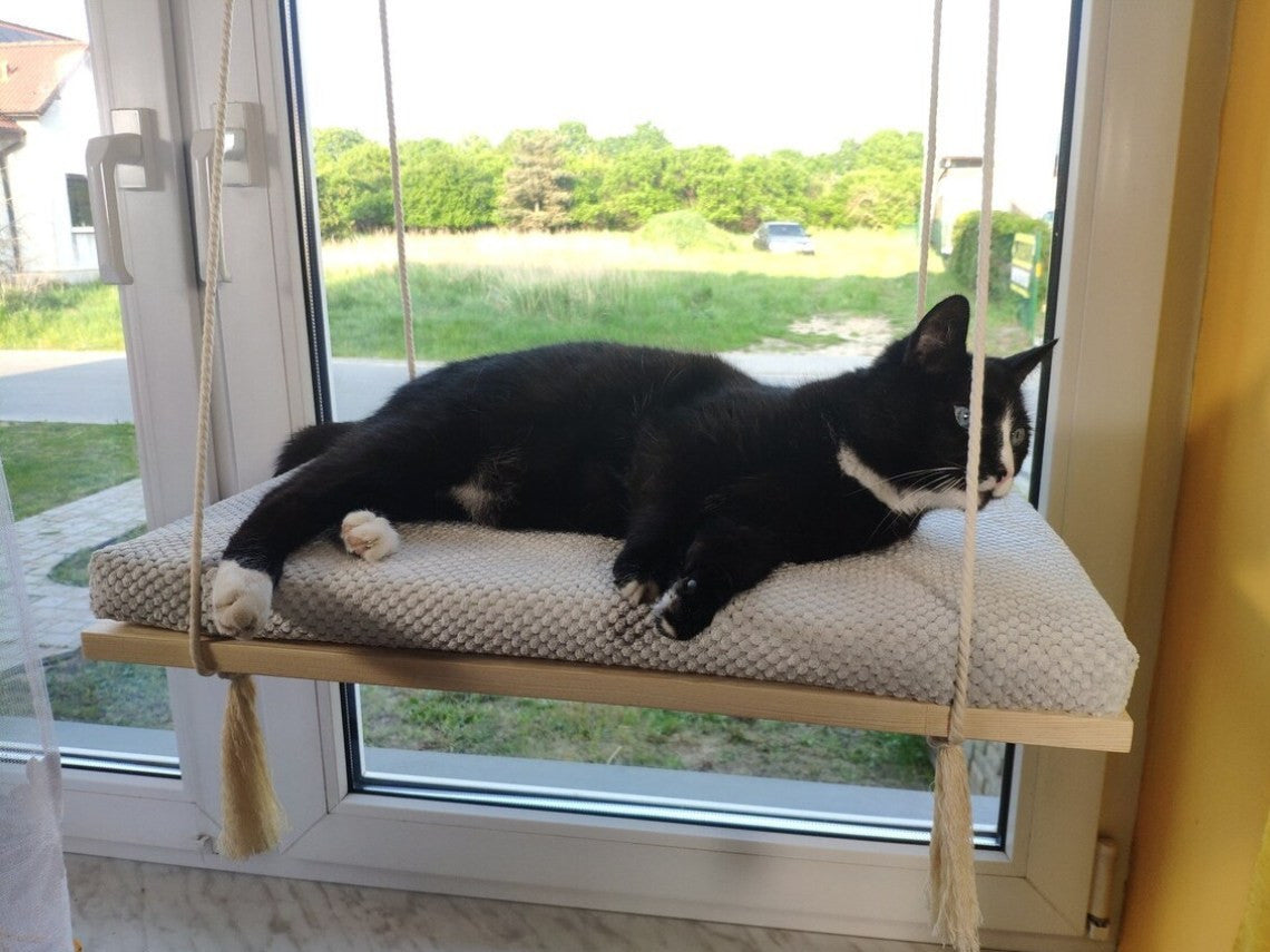 Sunny Spot Cat Window Shelf, 75 cm by Cat's Atelier, view 2