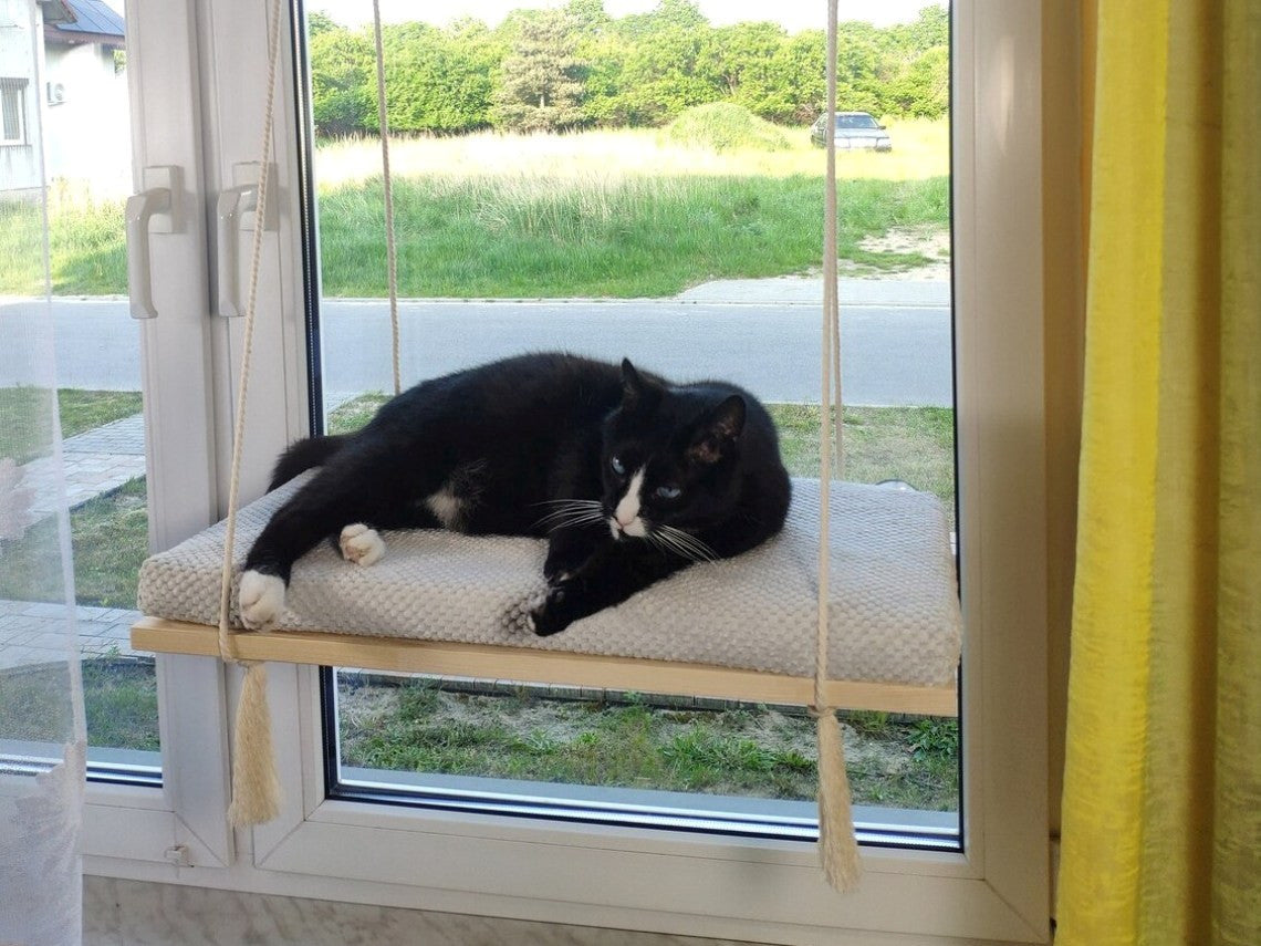 Sunny Spot Cat Window Shelf, 60 cm by Cat's Atelier, view 6