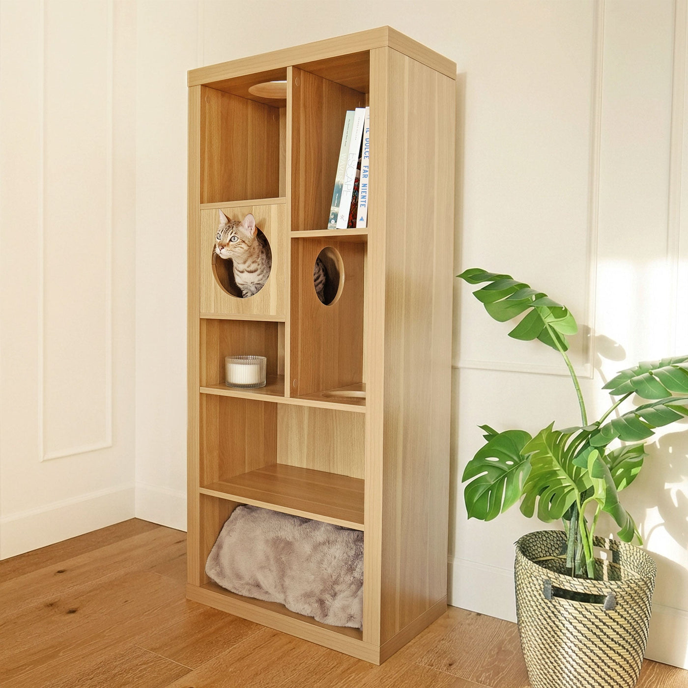 Cliff Jr Cat Tree Bookshelf by 4Cats & Dogs, view 3