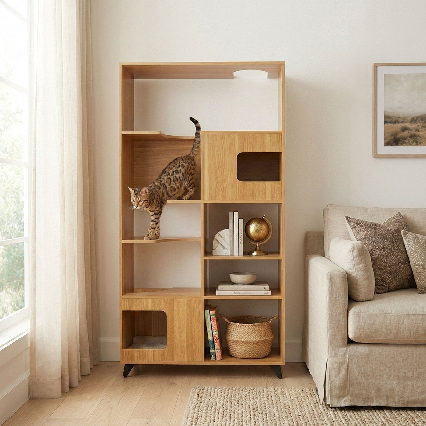 Clifford Cat Tree Bookshelf by 4Cats & Dogs, view 2
