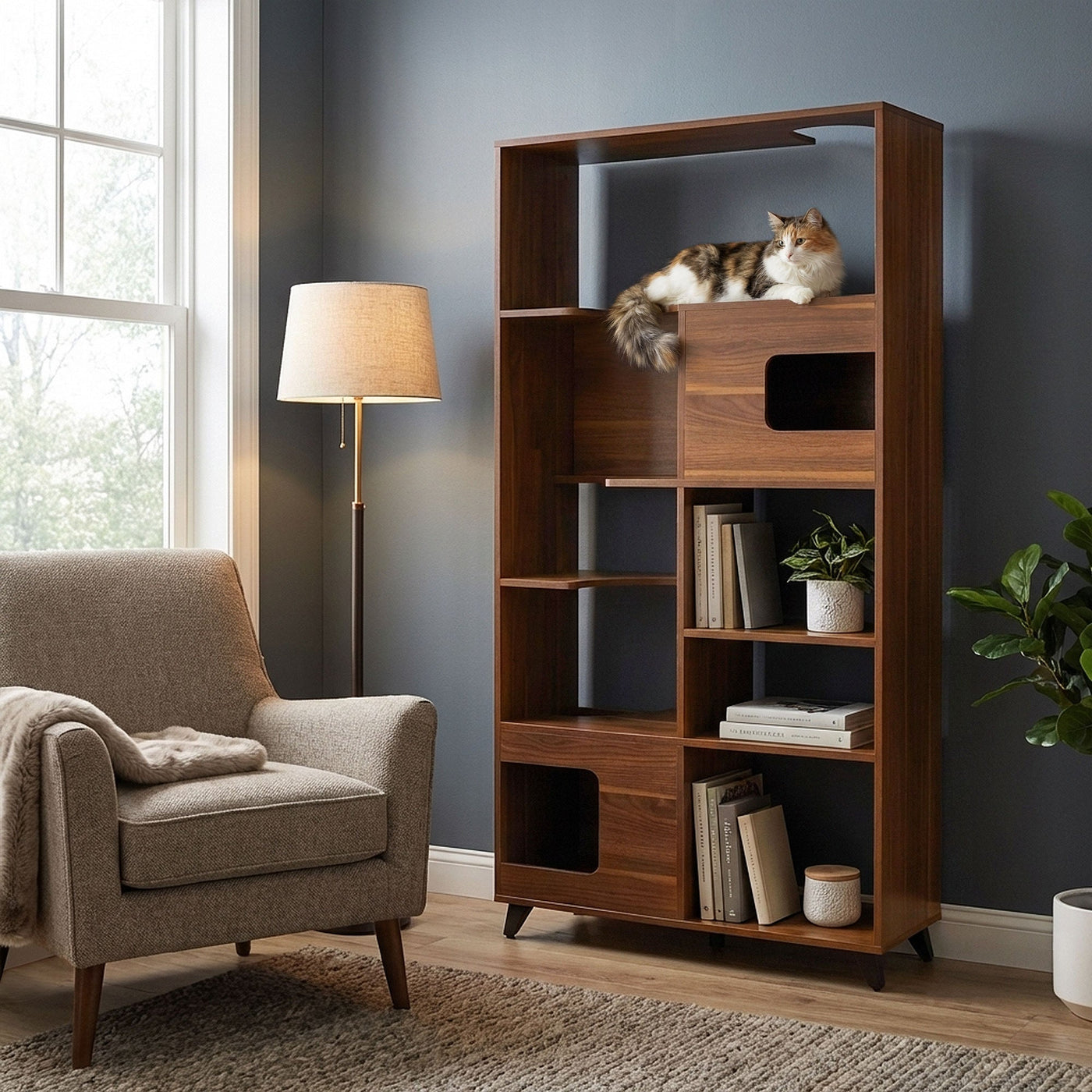 Clifford Cat Tree Bookshelf by 4Cats & Dogs, view 6